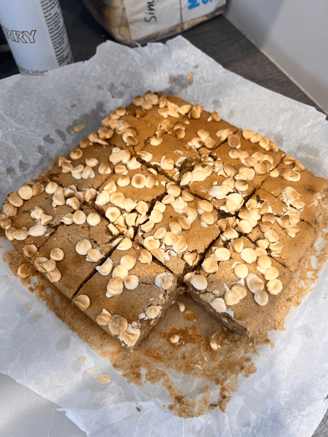 Bean Blondies