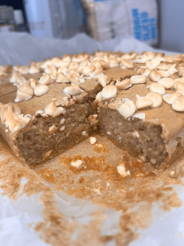 Bean Blondies